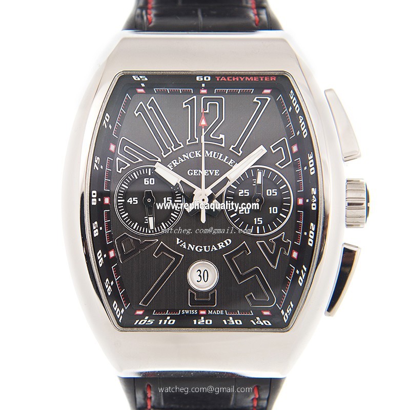 Franck Muller VANGUARD V 45 CC DT (AC.NR) Automatic Stainless Steel Black