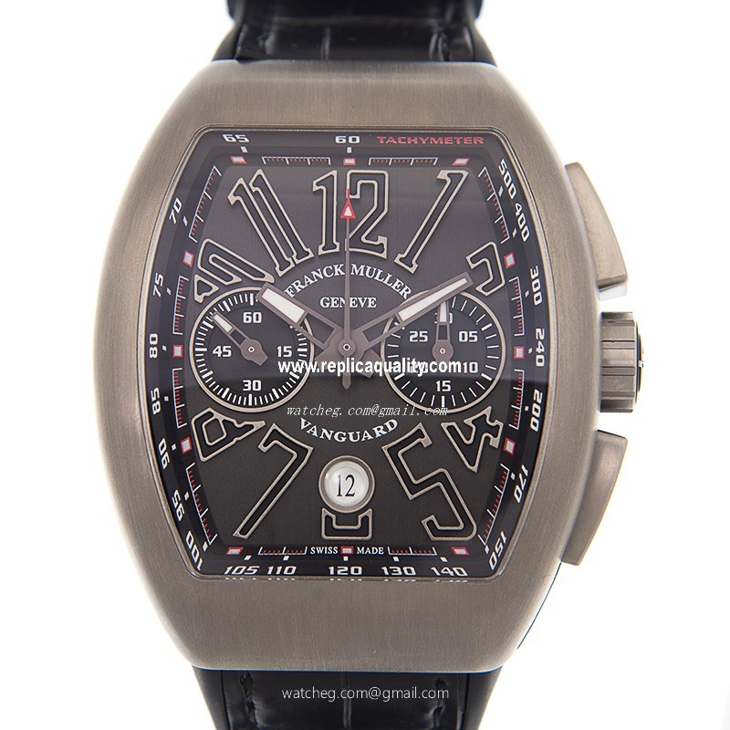 Franck Muller VANGUARD V 45 CC DT TT BR(NR) Automatic Stainless Steel Black