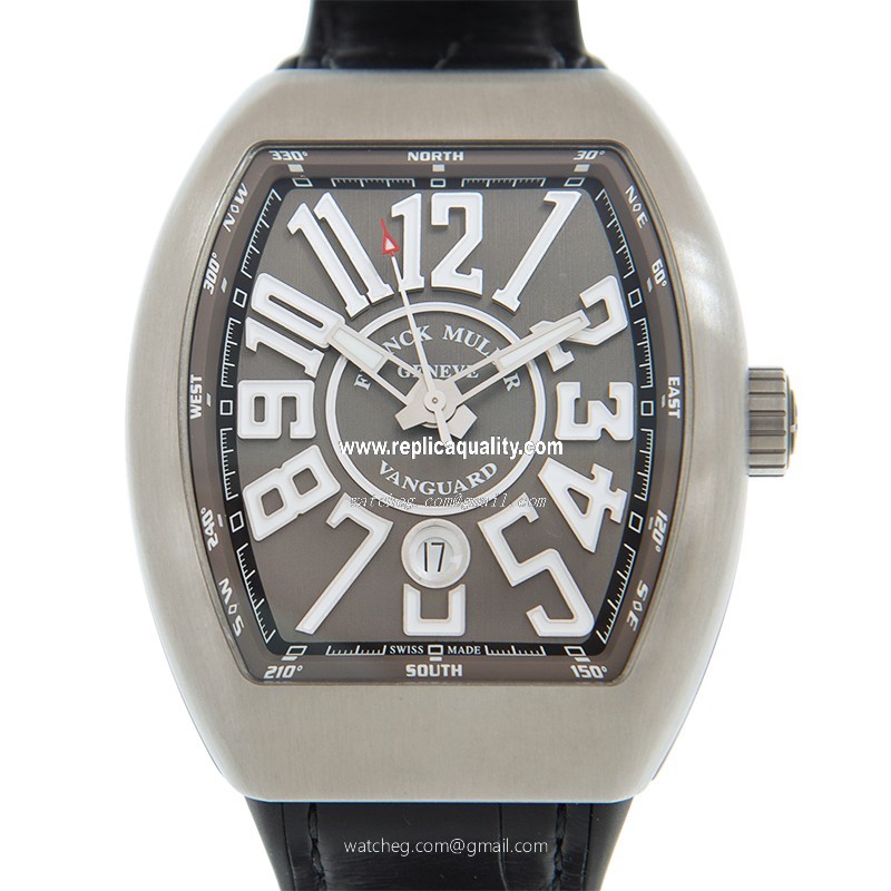 Franck Muller VANGUARD V 45 SC DT (AC.BR.TT) Automatic Stainless Steel Gray