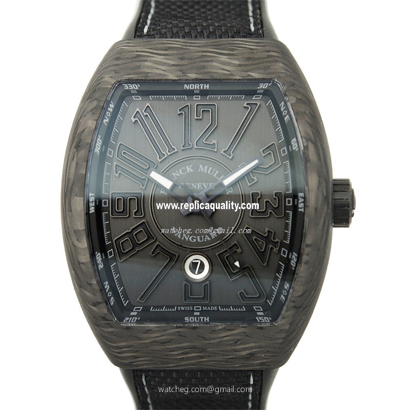 Franck Muller VANGUARD V 45 SC DT (CB.NR) Automatic Stainless Steel Black
