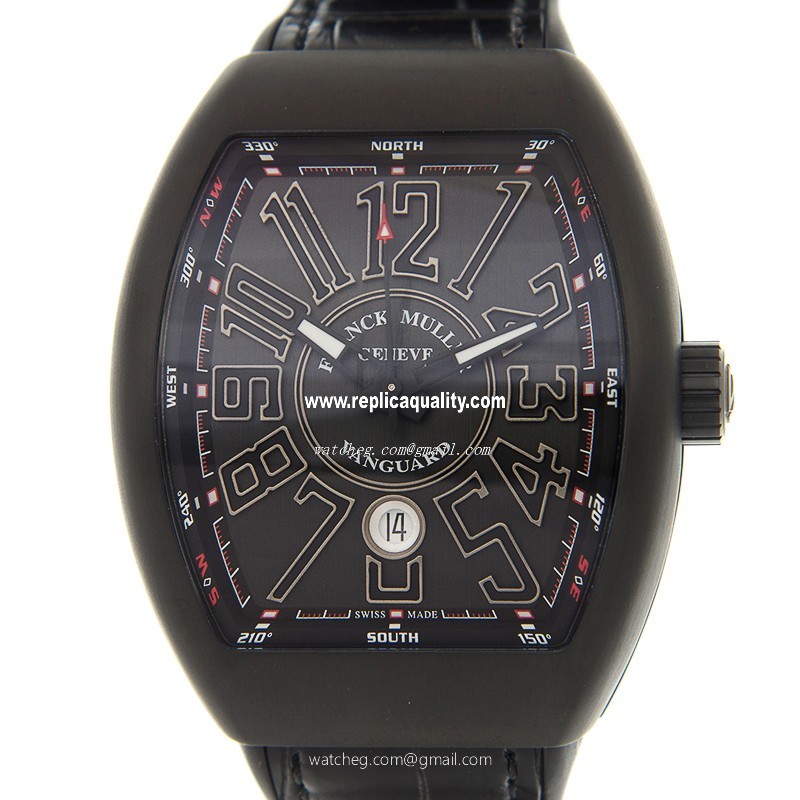 Franck Muller VANGUARD V 45 SC DT (TT.NR.BR.TT) Automatic Titanium Black
