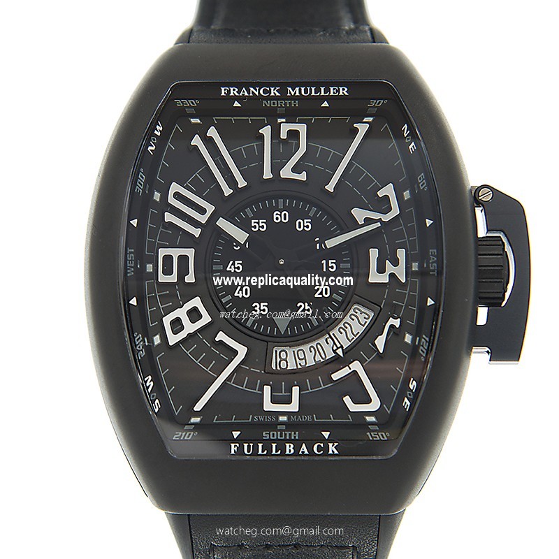 Franck Muller VANGUARD V 45 SC DT LCK (TT.NR.MC.NR) Automatic Stainless Steel Black
