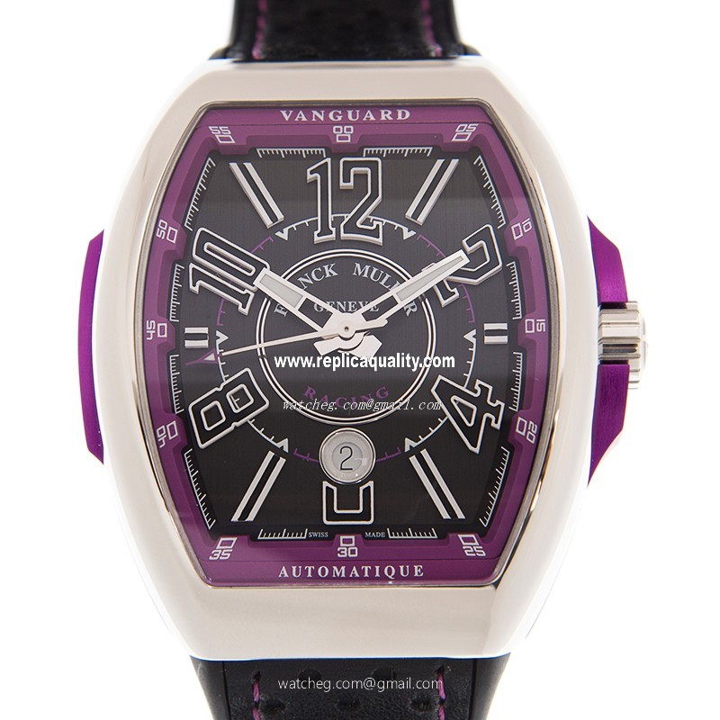 Franck Muller VANGUARD V 45 SC DT RACING (AC.VL) Automatic Stainless Steel Black