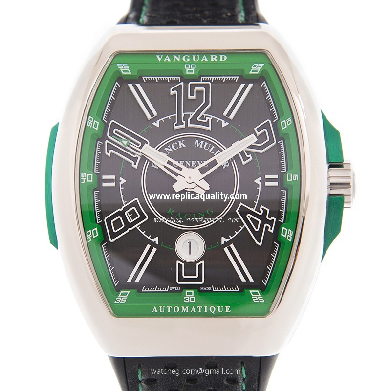 Franck Muller VANGUARD V 45 SC DT RACING (AC.VR) Automatic Stainless Steel Black
