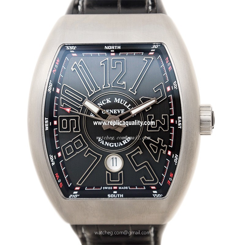 Franck Muller VANGUARD V 45 SC DT TT BR(NR) Automatic Stainless Steel Black