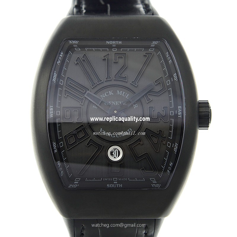 Franck Muller VANGUARD V 45 SC DT TT NR BR NR Automatic Titanium Black