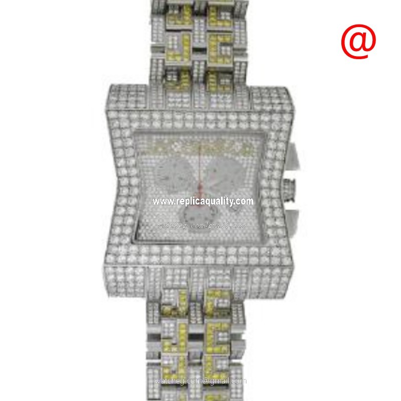 Jacob & Co VEGASDC Automatic Stainless Steel & Diamonds Silver