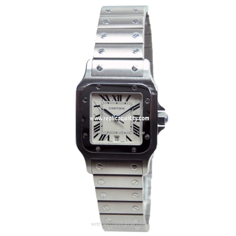 Cartier SANTOS W20060D6 Quartz Stainless Steel White