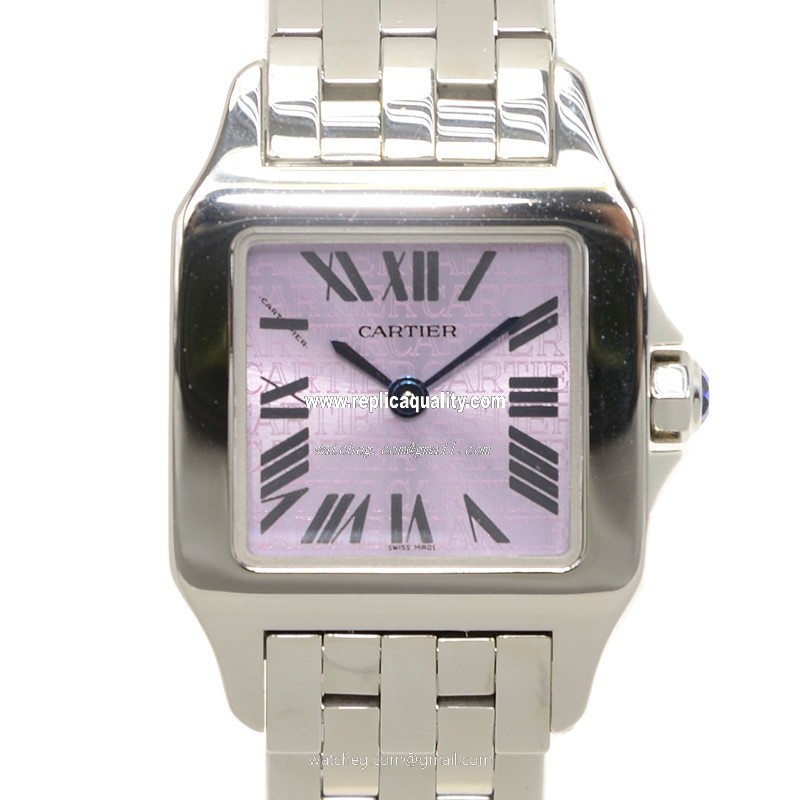 Cartier SANTOS W2510002 Quartz Stainless Steel Purple
