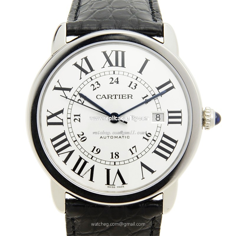 Cartier RONDE SOLO DE CARTIER W6701010 Automatic Stainless Steel Silver