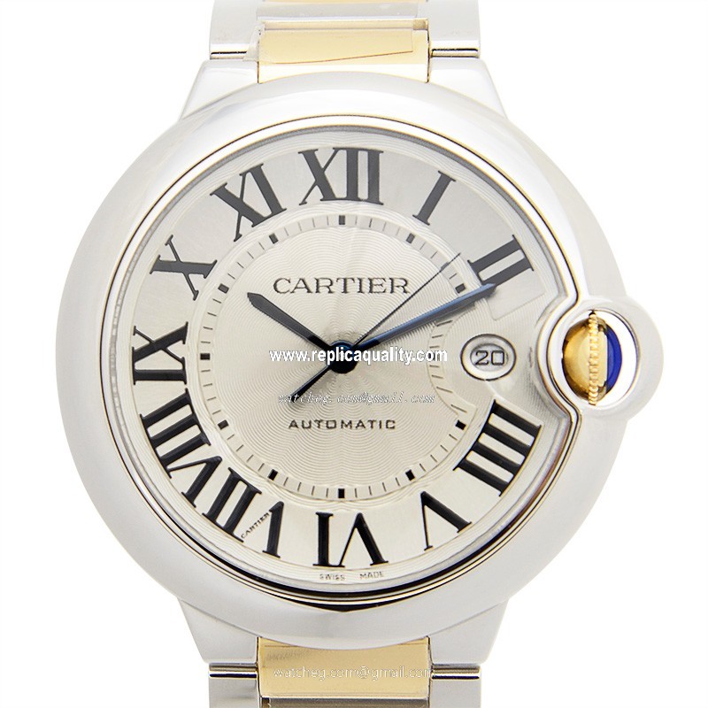 Cartier BALLON BLEU W69009Z3 Automatic Stainless Steel Silver