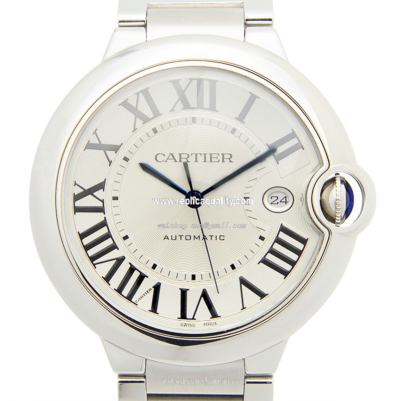 Cartier BALLON BLEU W69012Z4 Automatic Stainless Steel Silver