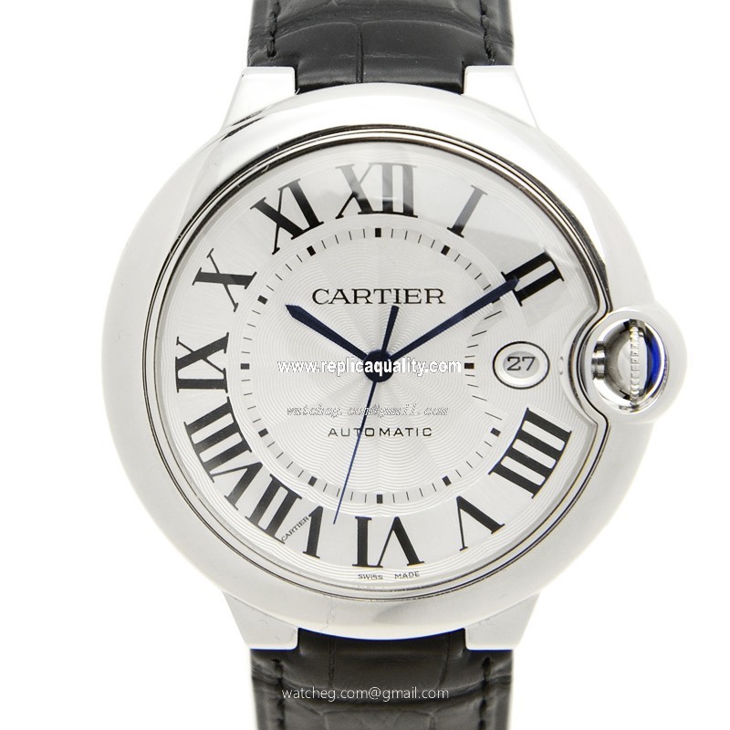 Cartier BALLON BLEU W69016Z4 Automatic Stainless Steel Silver