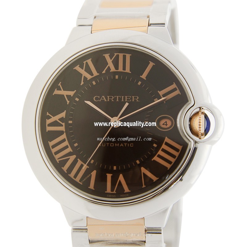 Cartier BALLON BLEU W6920032 Automatic Stainless Steel Bround