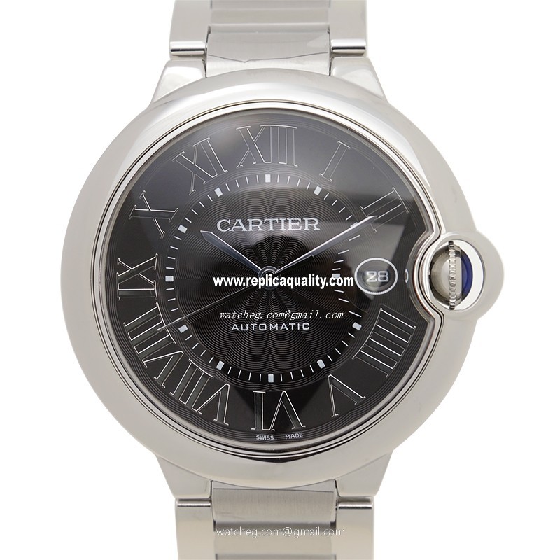 Cartier BALLON BLEU W6920042 Automatic Stainless Steel Black