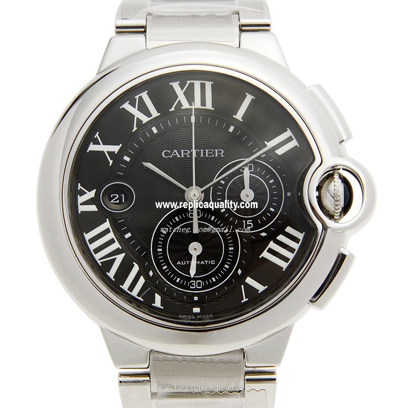 Cartier BALLON BLEU W6920077 Automatic Stainless Steel Black