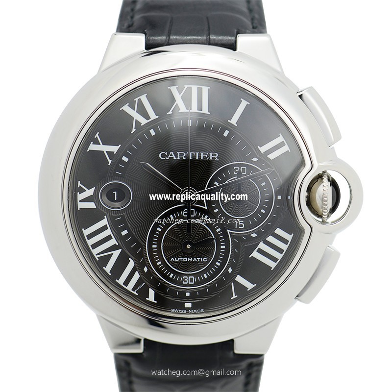 Cartier BALLON BLEU W6920079 Automatic Stainless Steel Black