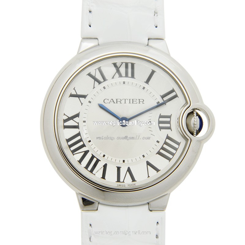 Cartier BALLON BLEU W6920087 Quartz Stainless Steel Silver