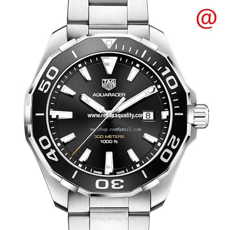 Tag Heuer AQUARACER WAY101A.BA0746 Quartz Stainless Steel Black