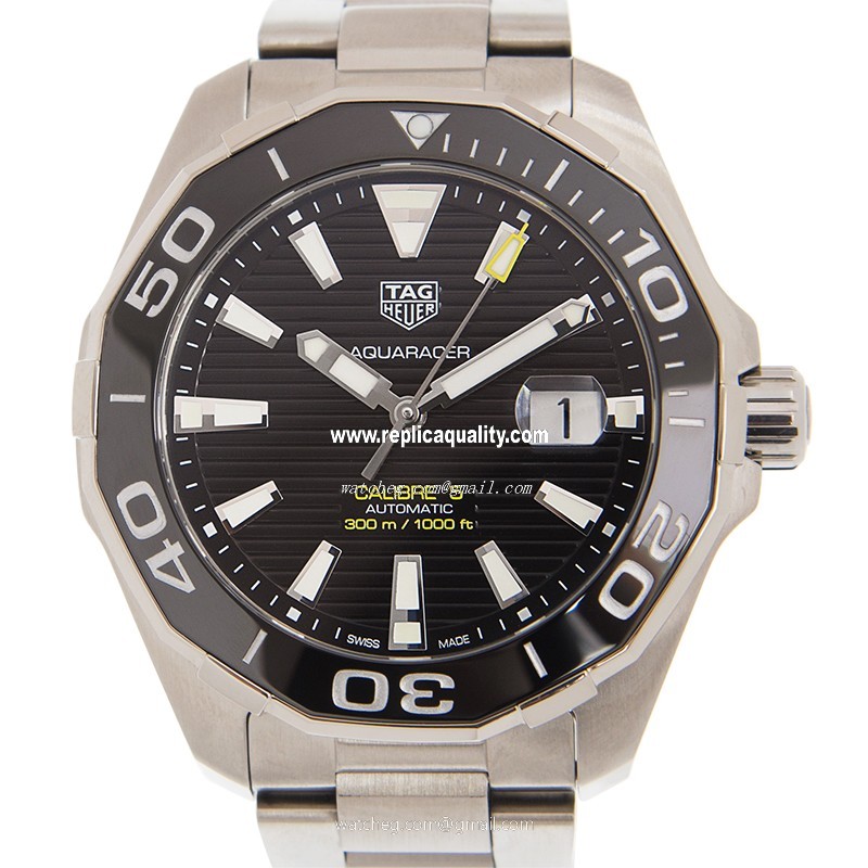 Tag Heuer AQUARACER WAY201A.BA0927 Automatic Stainless Steel Black