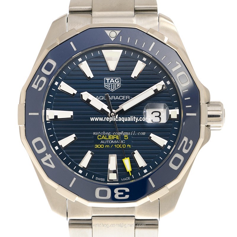 Tag Heuer AQUARACER WAY201B.BA0927 Automatic Stainless Steel Blue