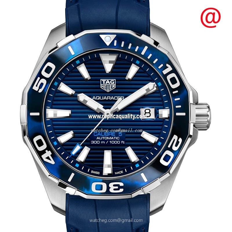 Tag Heuer AQUARACER WAY201P.FT6178 Automatic Stainless Steel Blue 