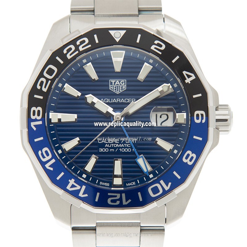 Tag Heuer AQUARACER WAY201T.BA0927 Automatic Stainless Steel Blue 