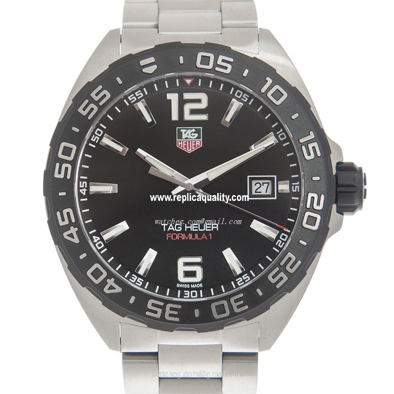 Tag Heuer FORMULA 1 WAZ1110.BA0875 Quartz Stainless Steel Black