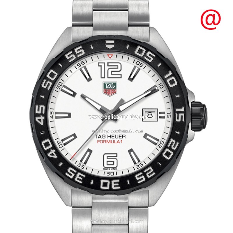 Tag Heuer FORMULA 1 WAZ1111-BA0875 Quartz Stainless Steel White