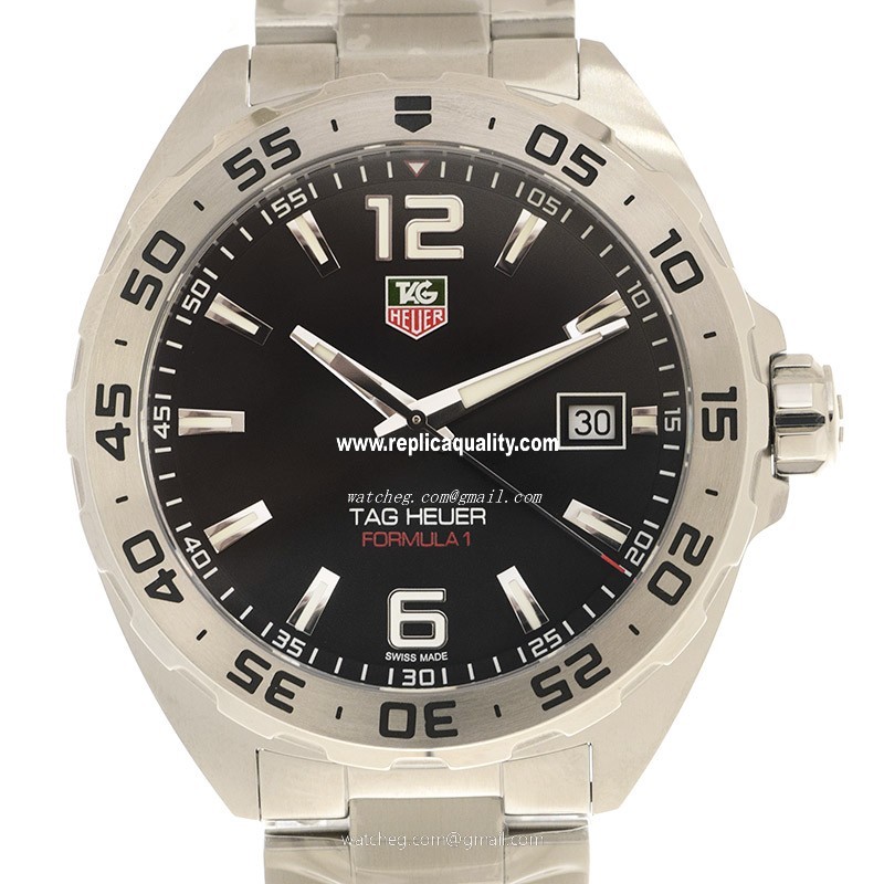Tag Heuer FORMULA 1 WAZ1112.BA0875 Quartz Stainless Steel Black
