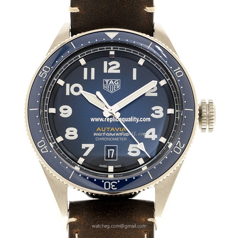 Tag Heuer AUTAVIA WBE5116.FC8266 Automatic Stainless Steel Blue