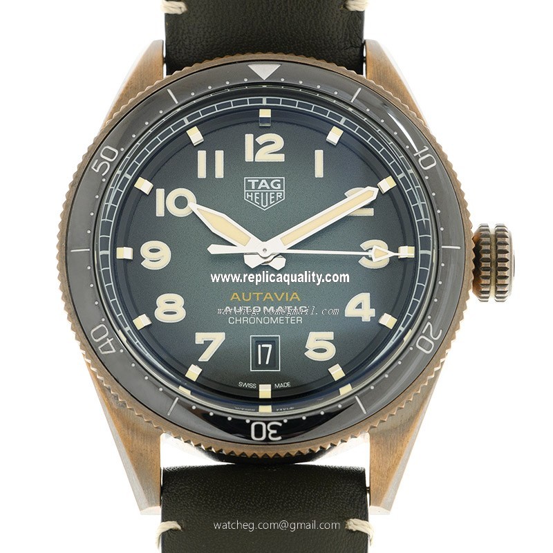 Tag Heuer AUTAVIA WBE5190.FC8268 Automatic Bronze Green