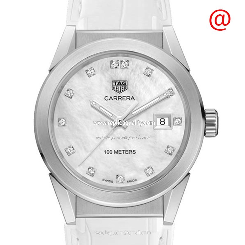 Tag Heuer TAG HEUER CARRERA WBG1312.FC6412 Quartz Stainless Steel White