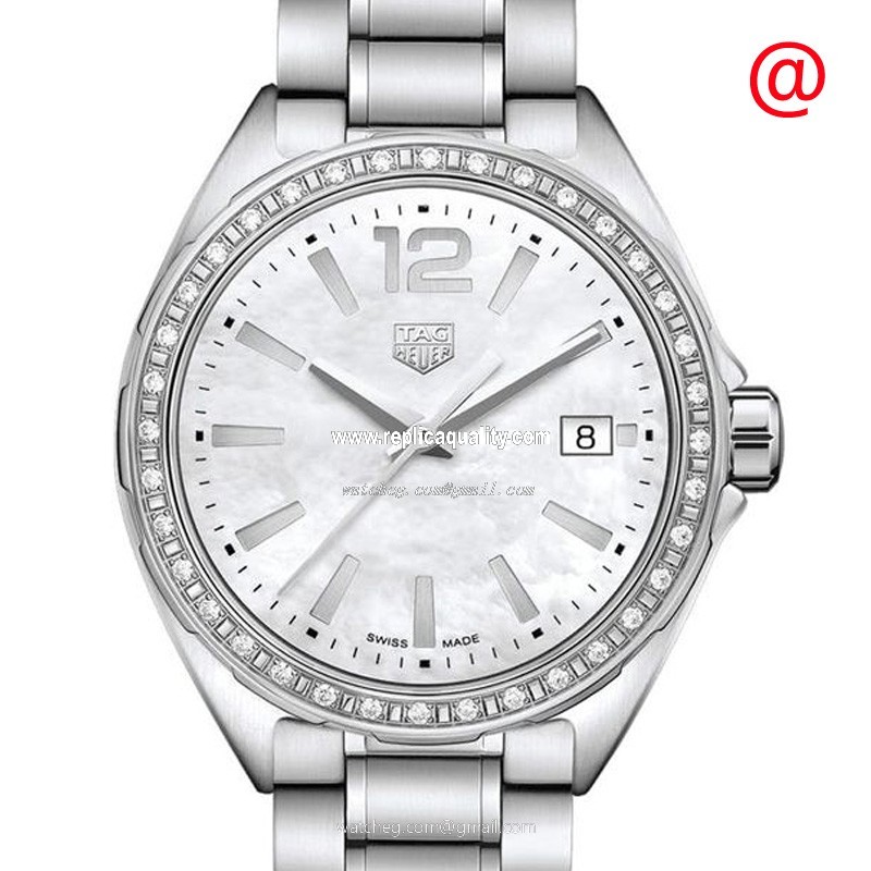 Tag Heuer FORMULA 1 WBJ131A.BA0666 Quartz Stainless Steel & Diamonds White