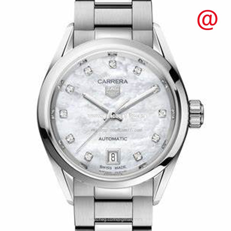 Tag Heuer TAG HEUER CARRERA WBN2412.BA0621 Automatic Stainless Steel White