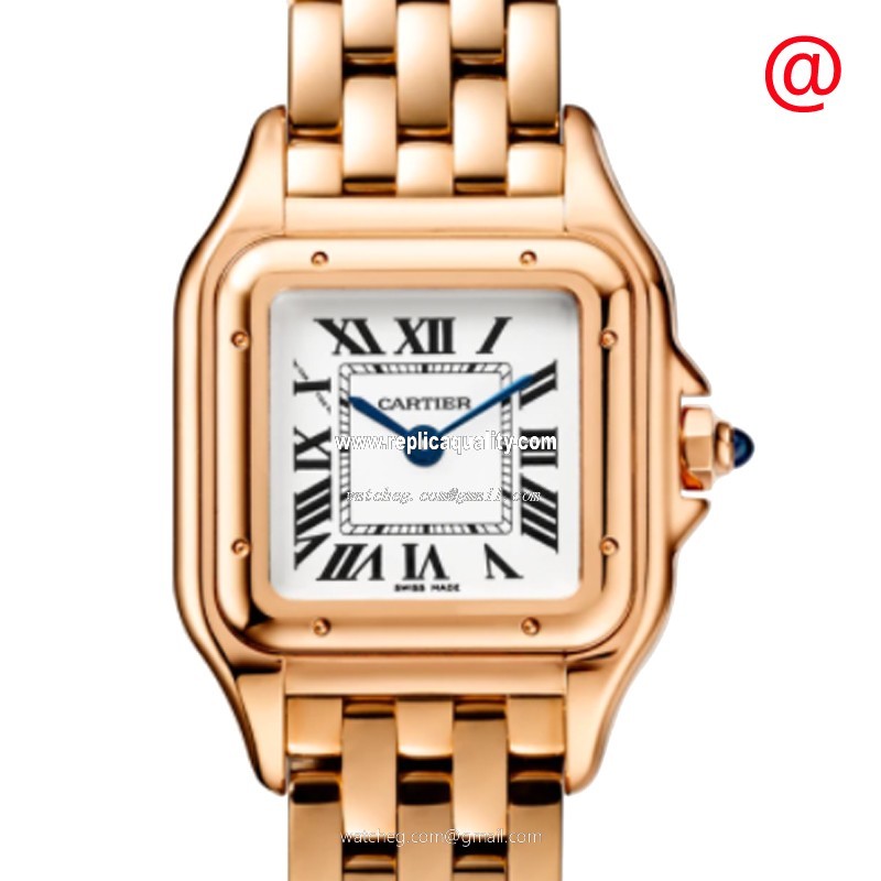 Cartier PANTHeRE DE CARTIER WGPN0006 Quartz 18kt Rose Gold Silver