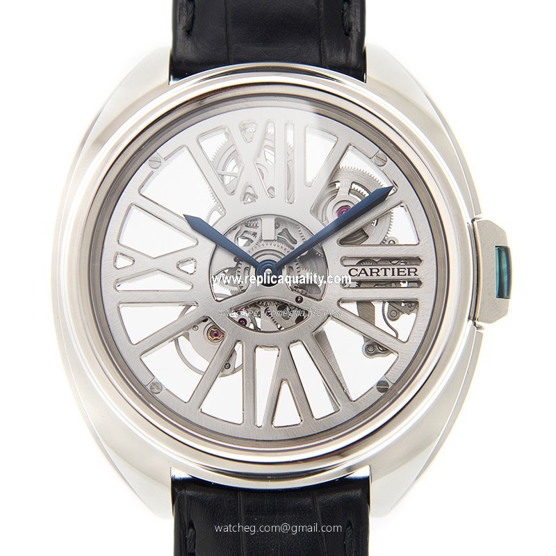 Cartier CLe DE CARTIER WHCL0008 Automatic 18kt White Gold Transparent