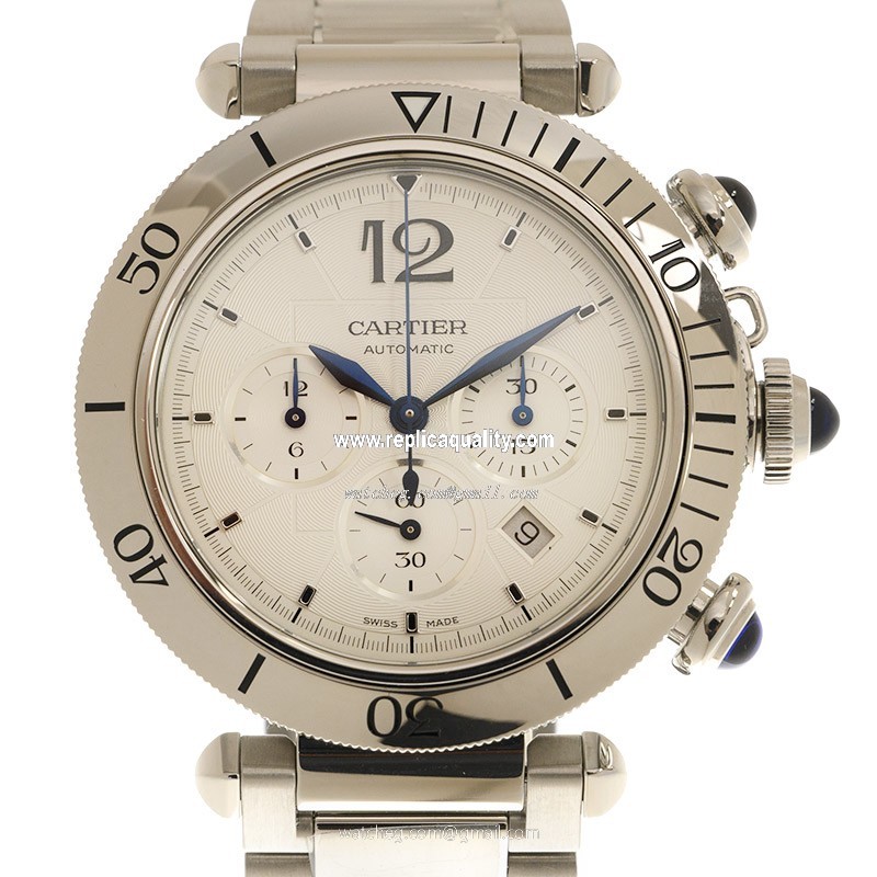 Cartier PASHA DE CARTIER WSPA0018 Automatic Stainless Steel Silver