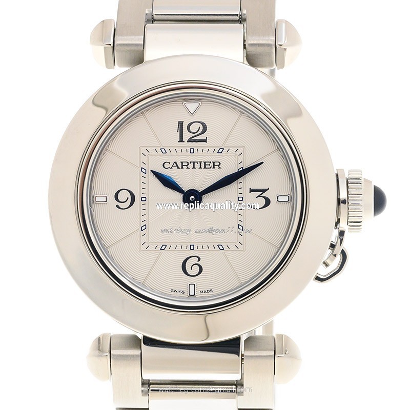 Cartier PASHA DE CARTIER WSPA0021 Quartz Stainless Steel Silver