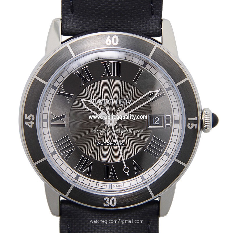 Cartier ROTONDE DE CARTIER WSRN0003 Automatic Stainless Steel Black