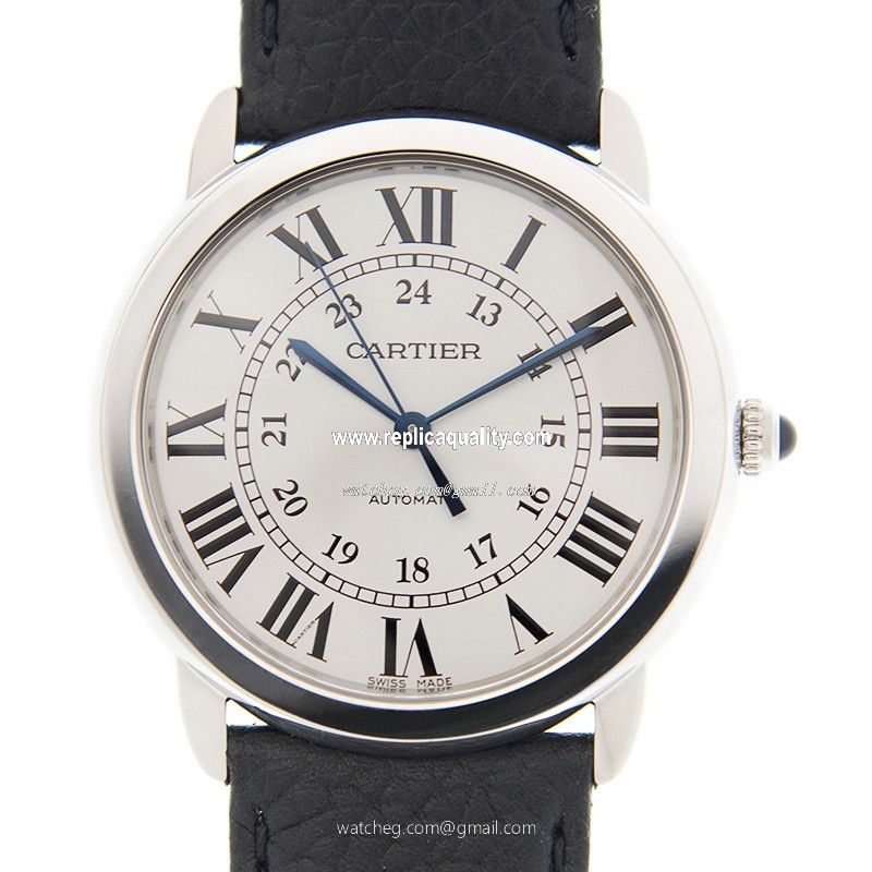 Cartier RONDE SOLO DE CARTIER WSRN0021 Automatic Stainless Steel Silver