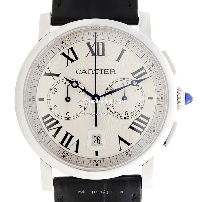 Cartier ROTONDE DE CARTIER WSRO0002 Automatic Stainless Steel White