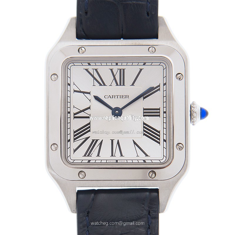 Cartier SANTOS WSSA0023 Quartz Stainless Steel Silver