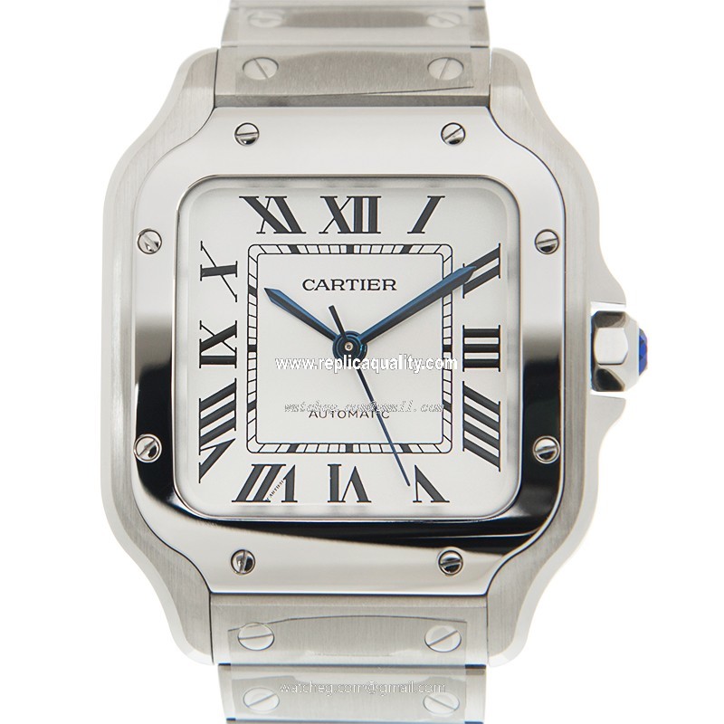 Cartier SANTOS WSSA0029 Automatic Stainless Steel White