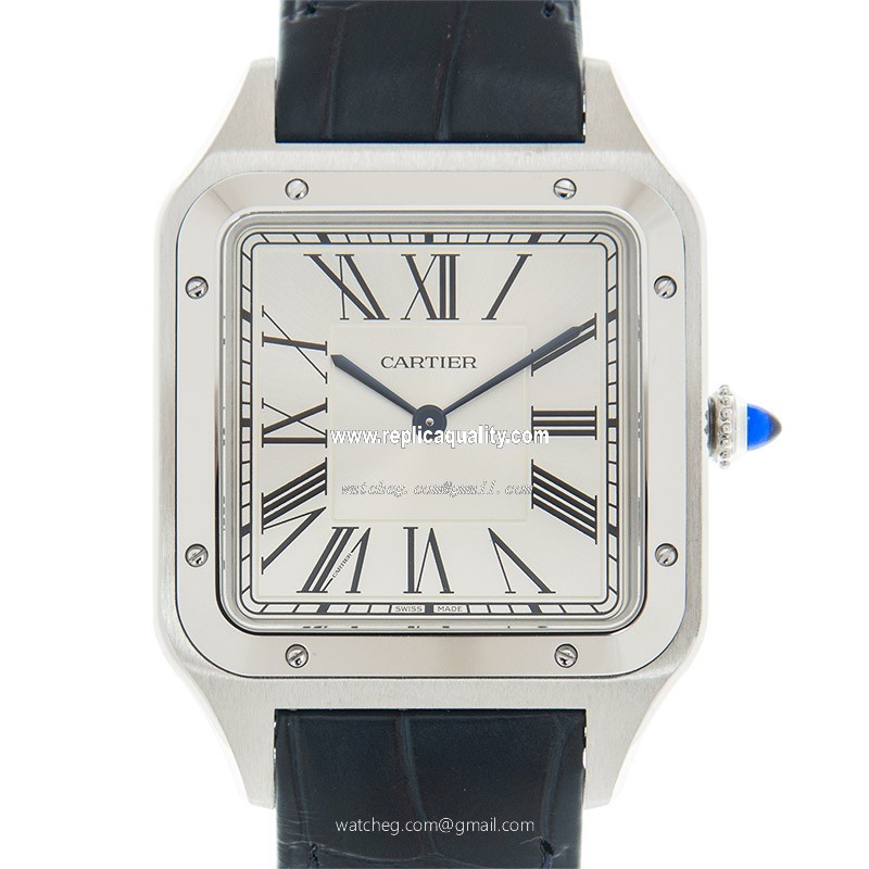 Cartier SANTOS WSSA0032 Manual Wind Stainless Steel Silver