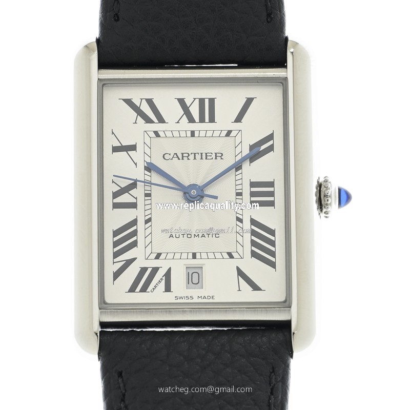 Cartier TANK WSTA0040 Automatic Stainless Steel Silver