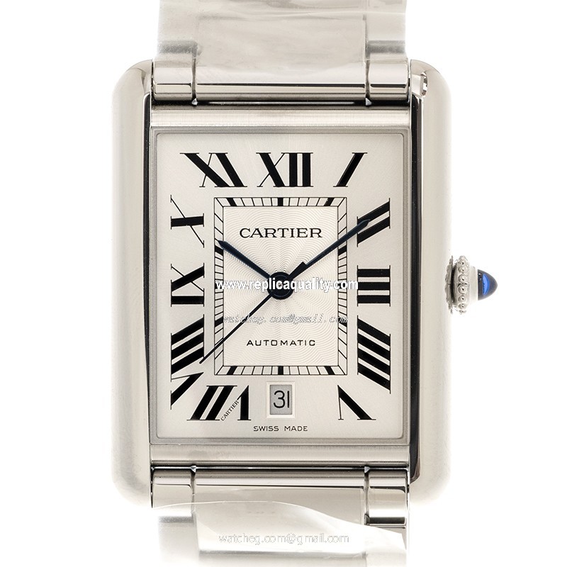 Cartier TANK WSTA0053 Automatic Stainless Steel Silver