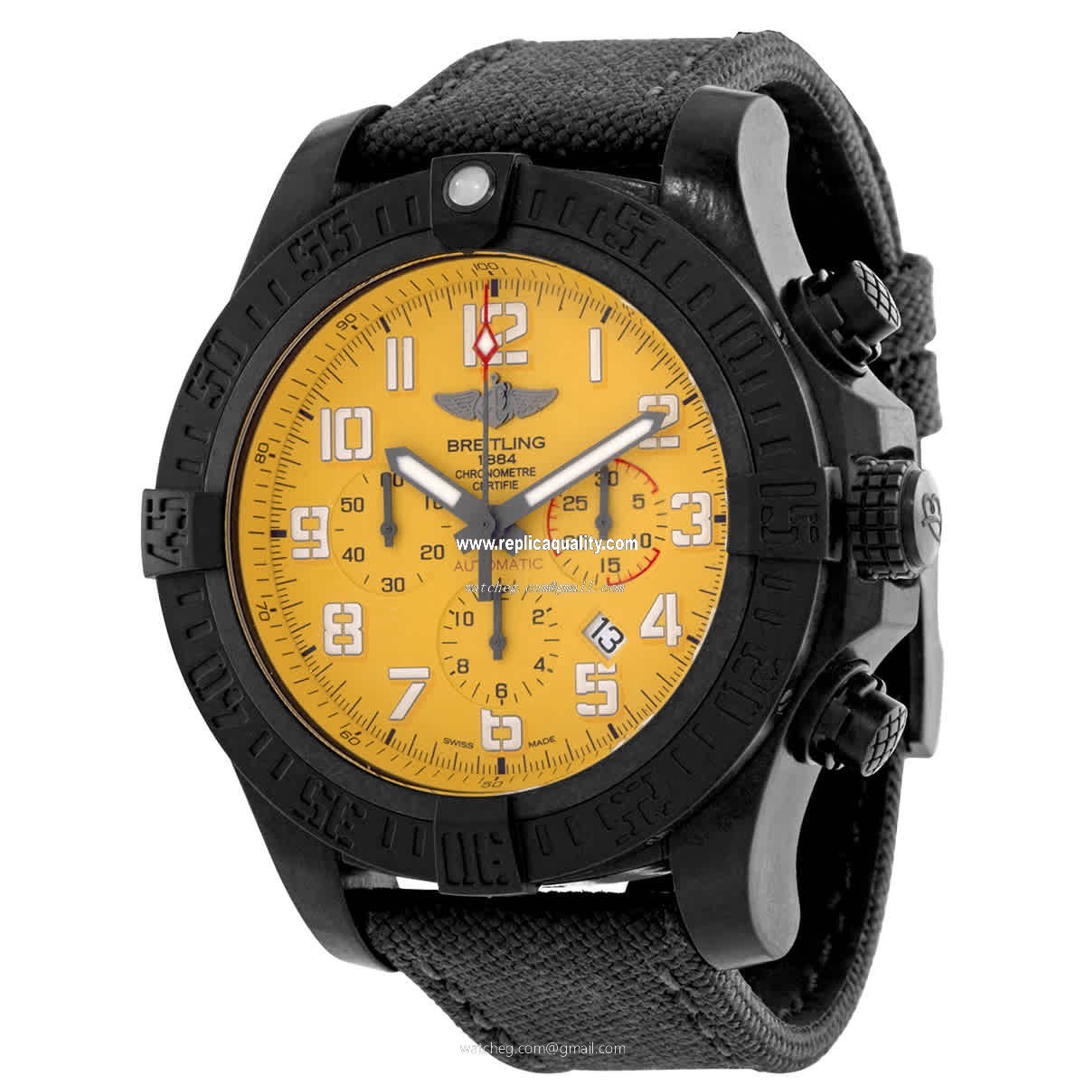 Breitling AVENGER HURRICANE XB0170E41I1W1 Automatic Carbon Fiber Yellow