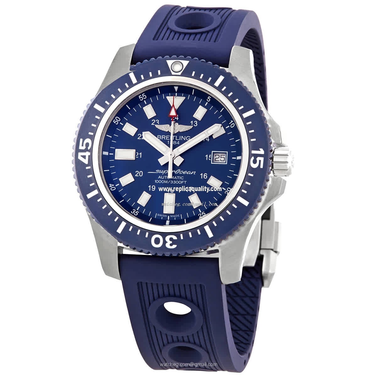 Breitling SUPEROCEAN 44 Y1739316-C959-200S Automatic Stainless Steel Blue