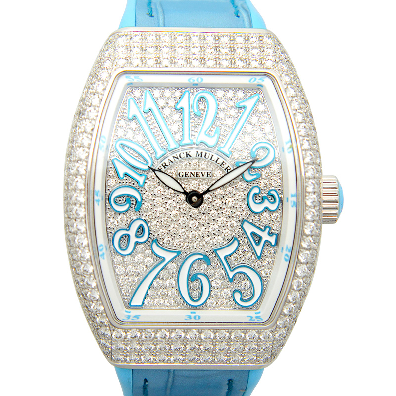 Franck Muller V 32 QZ D CD (AC.BL)  1